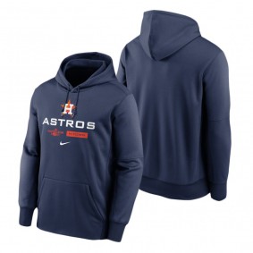 Houston Astros Navy 2022 Postseason Authentic Dugout Hoodie