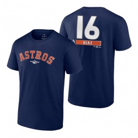 Houston Astros Aledmys Diaz Navy 2022 World Series T-Shirt