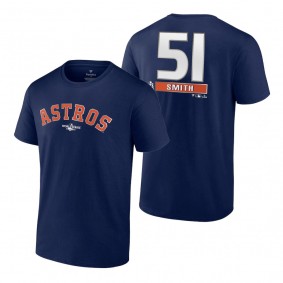 Houston Astros Will Smith Navy 2022 World Series T-Shirt