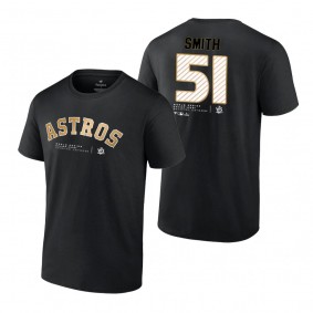 Houston Astros Will Smith Black 2022 World Series Champions T-Shirt