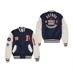 Alpha Industries X Houston Astros Alt MA-1 Bomber Jacket