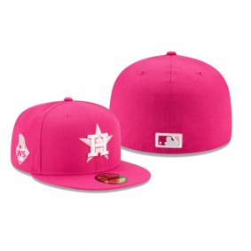 Houston Astros Pink 2017 World Series Champions Fashion Color Undervisor 59FIFTY Hat