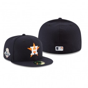 Houston Astros Navy 2019 World Series Bound Sidepatch 59FIFTY Hat