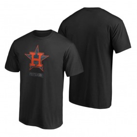 Houston Astros Black 2020 Postseason Around the Horn T-Shirt