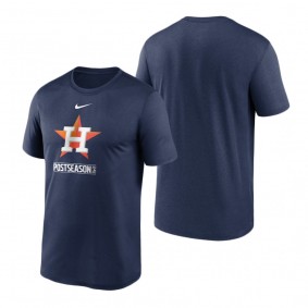 Houston Astros Navy 2020 Postseason Authentic Collection Legend T-Shirt