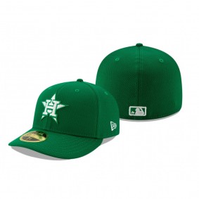 Houston Astros Kelly Green 2020 St. Patrick's Day On Field Low Profile 59FIFTY Fitted Hat