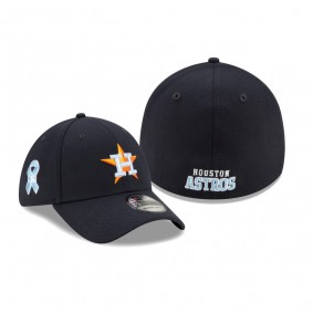 Houston Astros Navy 2021 Father's Day 39THIRTY Flex Hat