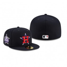 Houston Astros Navy 2021 MLB All-Star Game On-Field 59FIFTY Fitted Hat