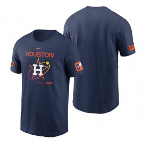 Houston Astros Navy 2022 City Connect Velocity T-Shirt