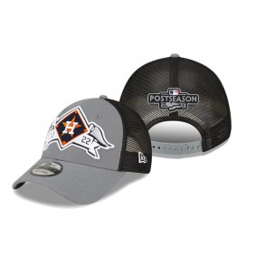 Houston Astros Gray 2022 Division Series Winner Snapback Hat