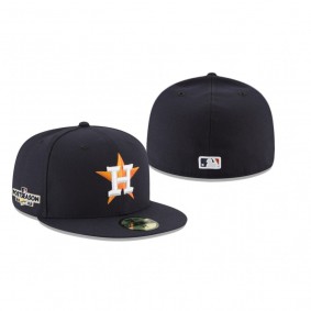 Houston Astros Navy 2022 Postseason 59FIFTY Fitted Hat