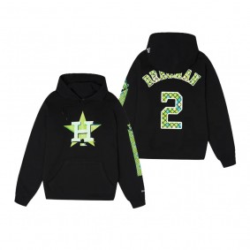 Houston Astros Alex Bregman Black Snakeskin Hoodie