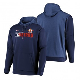 Houston Astros Navy Team Distinction Authentic Collection Pullover Hoodie