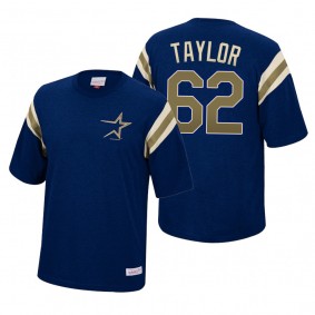 Houston Astros Blake Taylor Mitchell & Ness Navy Extra Innings T-Shirt