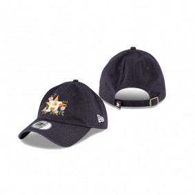 Houston Astros Navy Bloom Casual Classic Hat