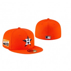 Houston Astros Orange Centennial Collection 59FIFTY Fitted Hat