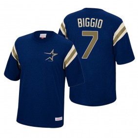 Houston Astros Craig Biggio Mitchell & Ness Navy Extra Innings T-Shirt