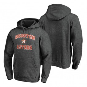 Houston Astros Charcoal Heart & Soul Pullover Hoodie