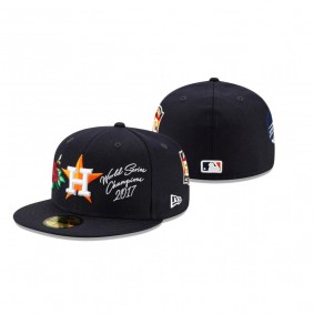 Houston Astros Navy Icon 2.0 59FIFTY Fitted Hat