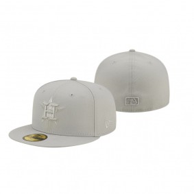 Houston Astros Gray Icon Color Pack 59FIFTY Fitted Hat