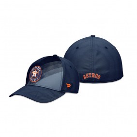 Houston Astros Navy Iconic Gradient Flex Hat