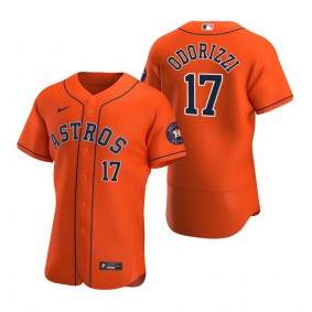 Men's Houston Astros Jake Odorizzi Nike Orange Authentic Alternate Jersey