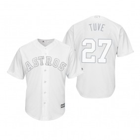 Houston Astros Jose Altuve Tuve White 2019 Players' Weekend Replica Jersey