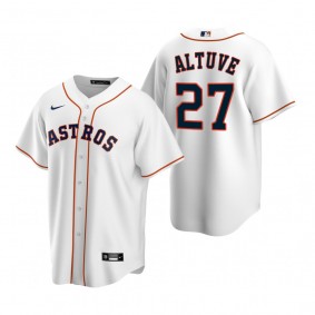 Houston Astros Jose Altuve Nike White Replica Home Jersey