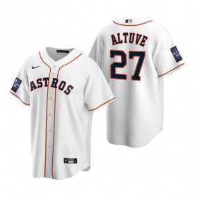 Houston Astros Jose Altuve White 2021 All-Star Game Home Replica Jersey