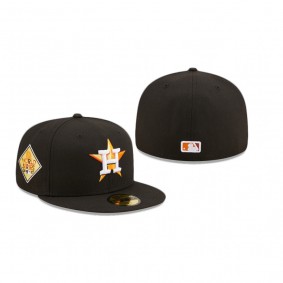 Houston Astros Black Jungle 59FIFTY Fitted Hat