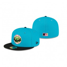 Houston Astros Aqua Blue Just Caps Drop 10 59FIFTY Fitted Hat