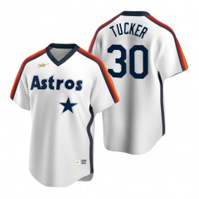 Houston Astros Kyle Tucker Nike White Cooperstown Collection Jersey