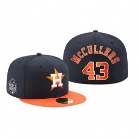 Houston Astros Lance McCullers Navy 2021 World Series Fitted Hat