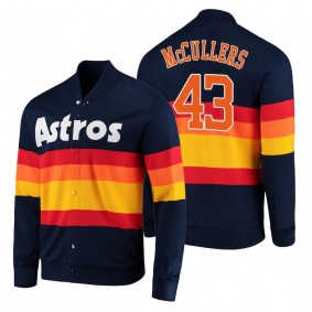 Houston Astros Lance McCullers Navy Cooperstown Collection Full-Snap Jacket