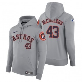 Houston Astros Lance McCullers Nike Gray Authentic Road Hoodie