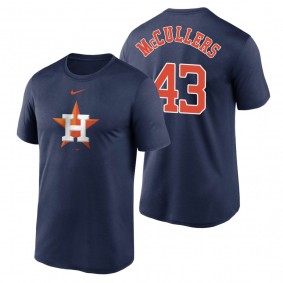 Houston Astros Lance McCullers Nike Navy Large Logo Legend Performance T-Shirt