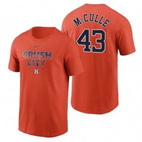 Houston Astros Lance McCullers Orange Stadium Filled T-Shirt