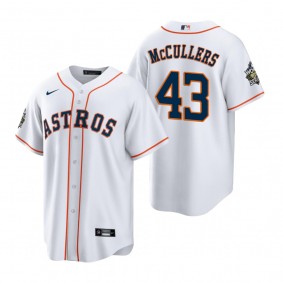 Houston Astros Lance McCullers White 2022 World Series Replica Jersey