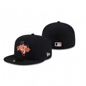 Houston Astros Navy Local II 59FIFTY Fitted Hat