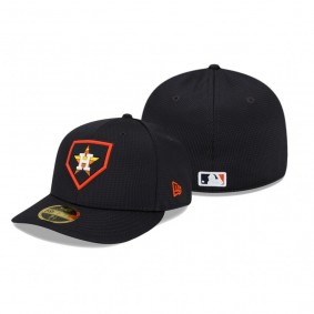 Houston Astros Navy 2022 Clubhouse Low Profile Fitted Hat