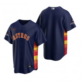 Houston Astros Navy 2022 World Series Champions Replica Jersey