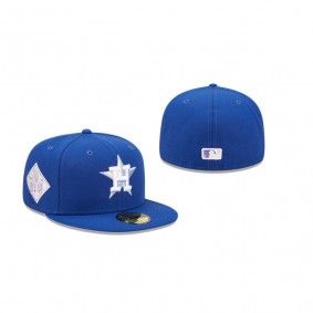 Houston Astros Royal Nightbreak 59FIFTY Fitted Hat