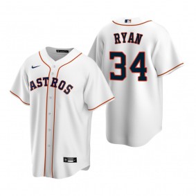 Houston Astros Nolan Ryan Nike White Replica Home Jersey