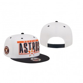 Houston Astros White Navy Retro Title 9FIFTY Hat