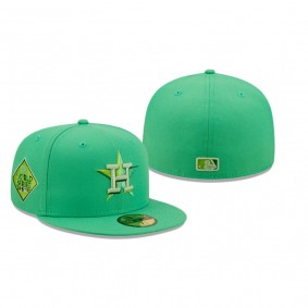 Houston Astros Green Snakeskin 59FIFTY Fitted Hat