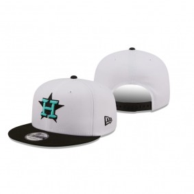 Houston Astros White Black Spring Two-Tone 9FIFTY Hat