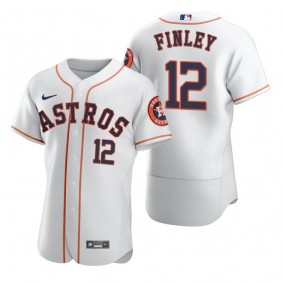 Houston Astros Steve Finley Nike White Retired Player Authentic Jersey