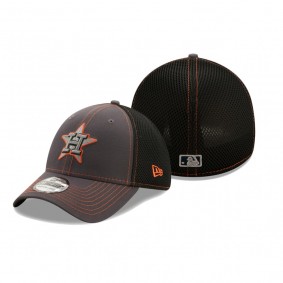 Houston Astros Graphite Team Neo 39THIRTY Flex Hat