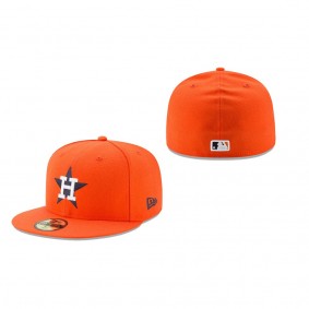 Houston Astros Orange Turn Back the Clock 1977 Throwback 59FIFTY Fitted Hat