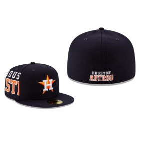 Houston Astros Navy Turn 59FIFTY Fitted Hat